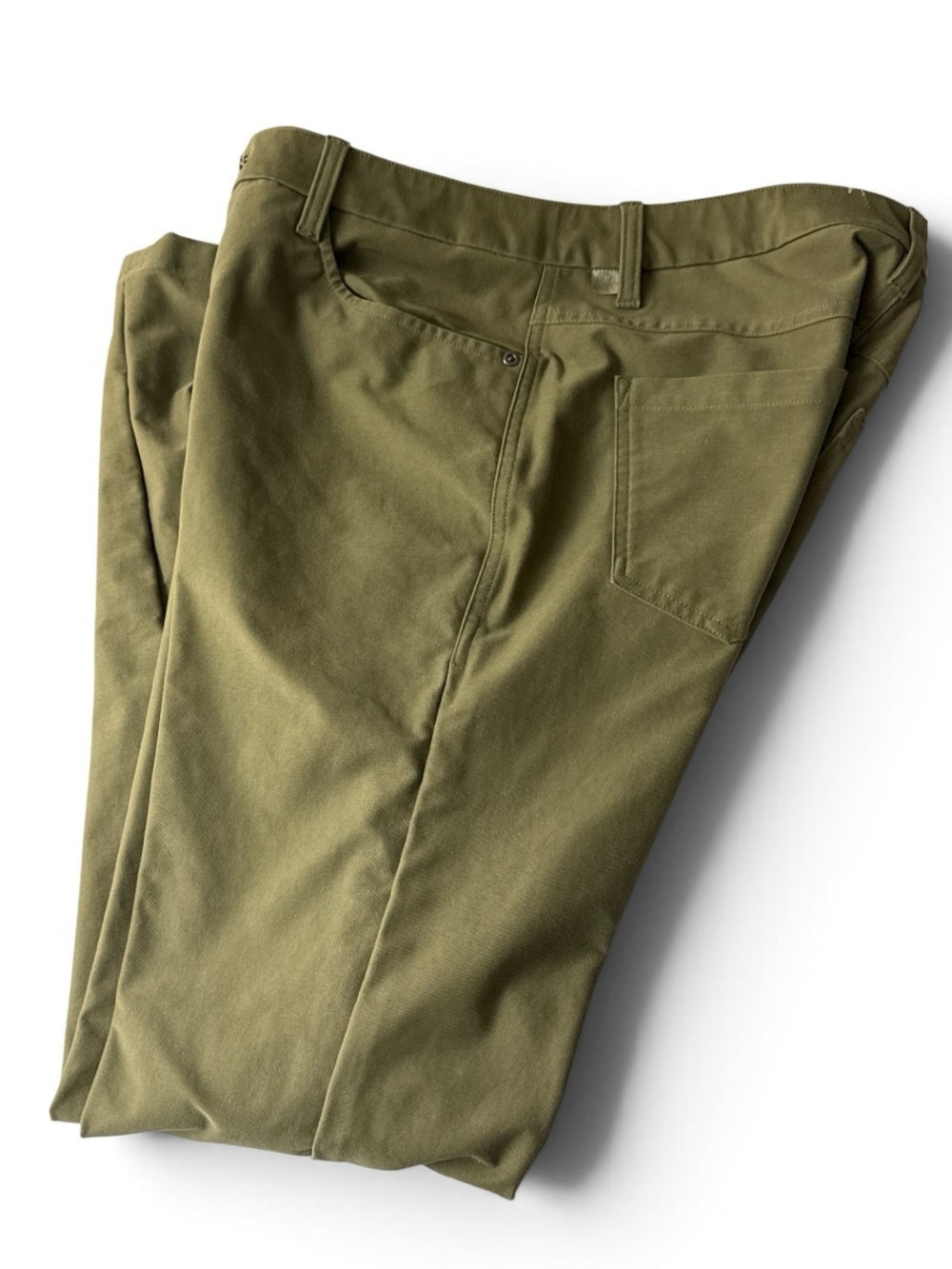 lululemon athletica ABC classic Olive Green Pants - W31/L32 - LIKE NEW!!